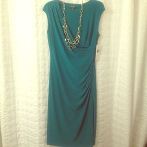 Emerald green RL dress - new, with tags