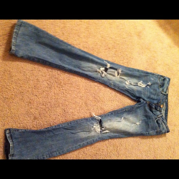 Distress Quiksilver Jeans