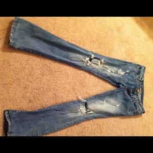 Distress Quiksilver Jeans