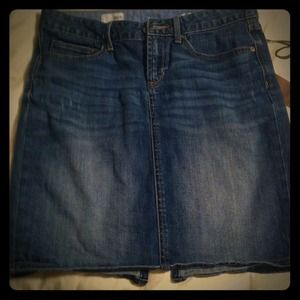Gap denim skirt size 28/6