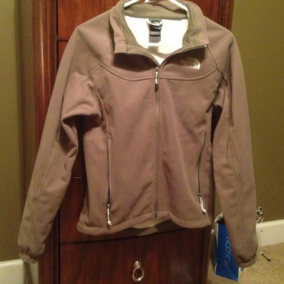 Taupe Colored North Face Jacket