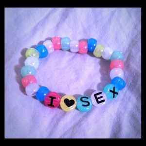 I ❤ SEX Bracelet