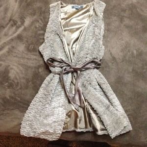 Furry vest......RESERVED