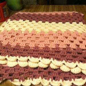 handmade granny square afghan made by me!