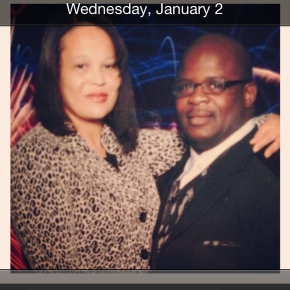 Me And my Boo!  My husband Leon