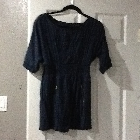 Navy blue dress