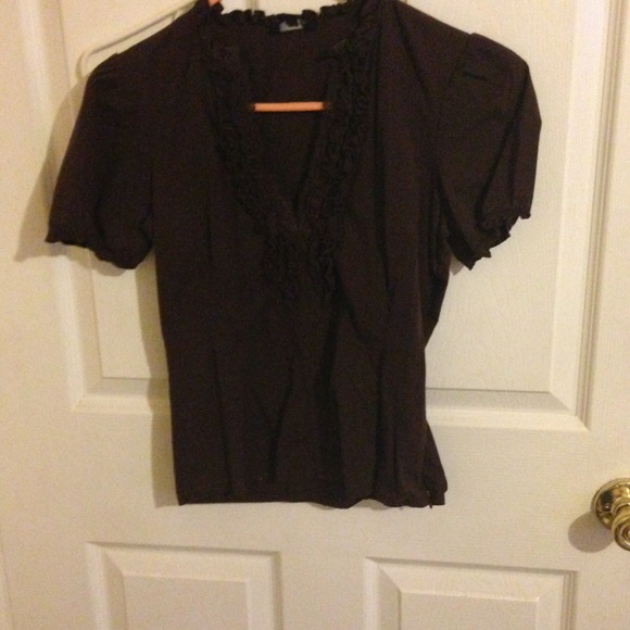 Brown blouse