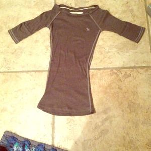 Abercrombie gray shirt