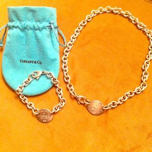 *RESERVED* AUTHENTIC Tiffany necklace and bracelet