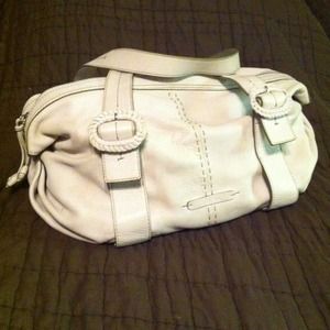 ***RESERVED*** Authentic white Cole Haan bag