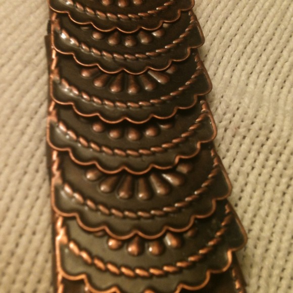 Bronze elastic belt  OUT OF STOCK - Picture 4 of 4