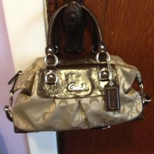 Authentic Coach convertible bag.