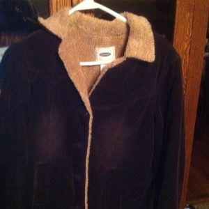 Dark brown corduroy coat