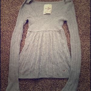 Hollister sweater.