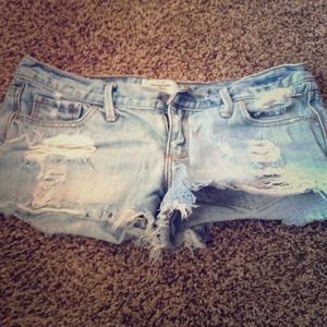 Abercrombie and Fitch shorts.