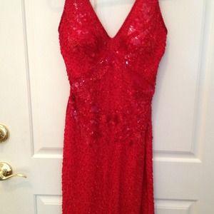 Hand beaded dress