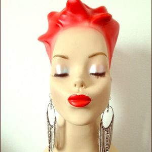 Glam Rhinestone Dangle Chain Earrings