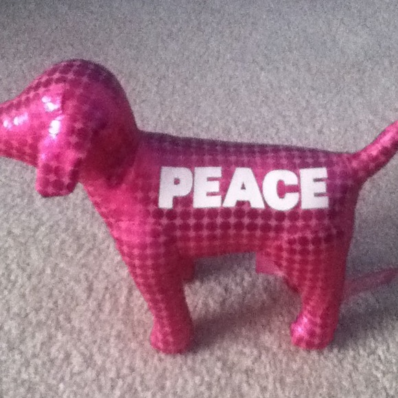 Victoria's Secret pink dog