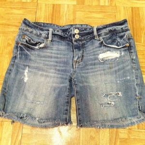 American Eagle 'Destroyed' Shorts
