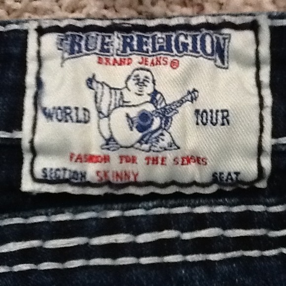 Ture religion jeans white stitch - Picture 4 of 4