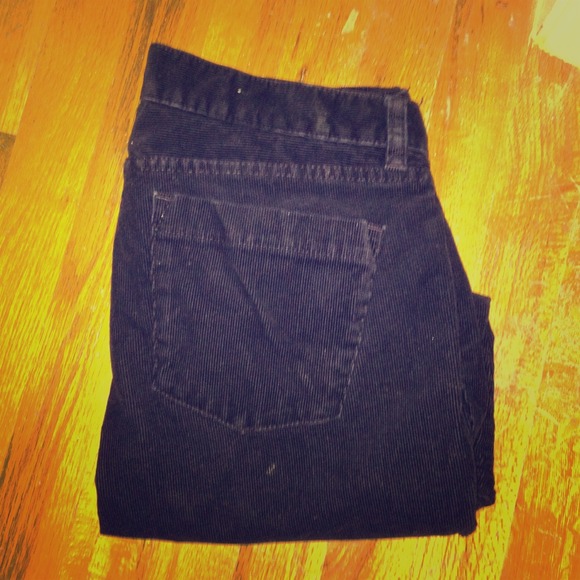 Navy jcrew cords