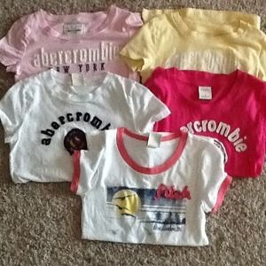 Abercrombie graphic tee bundle