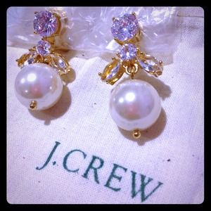 *Reduced* J.crew pearl earrings