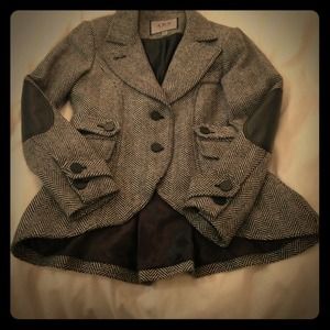 ABS Silver Label Herring Bone Cut Away Jacket