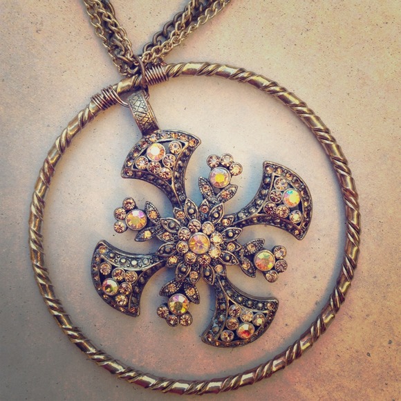 SOLD!! Bronze necklace