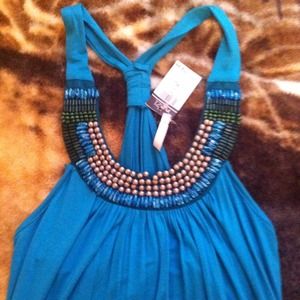 Dressy summer top brand new with tags on it