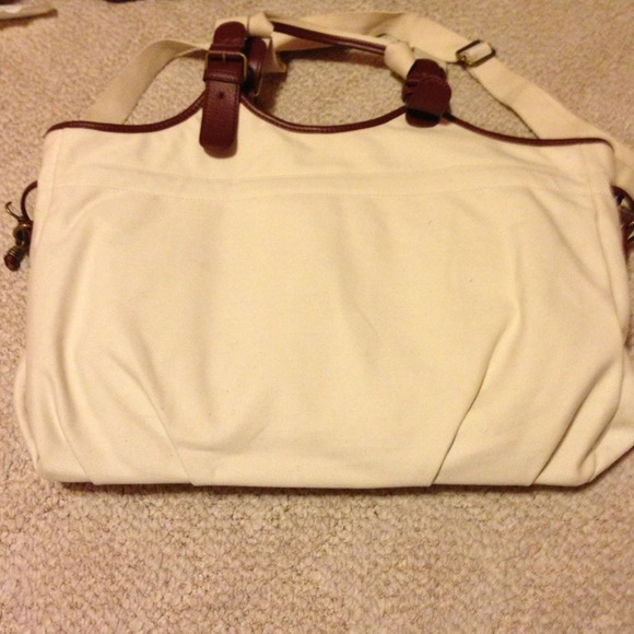 Canvas laptop bag