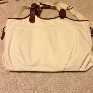 Canvas laptop bag