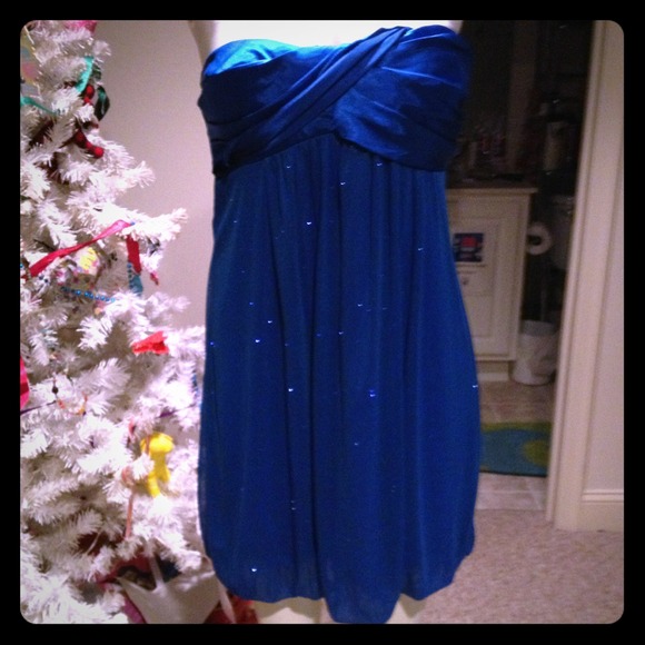 Blue formal dress