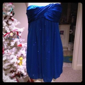 Blue formal dress