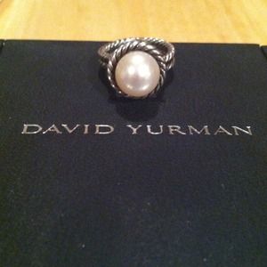 ❌ SOLD!!  David Yurman Pearl Cable Ring ❌