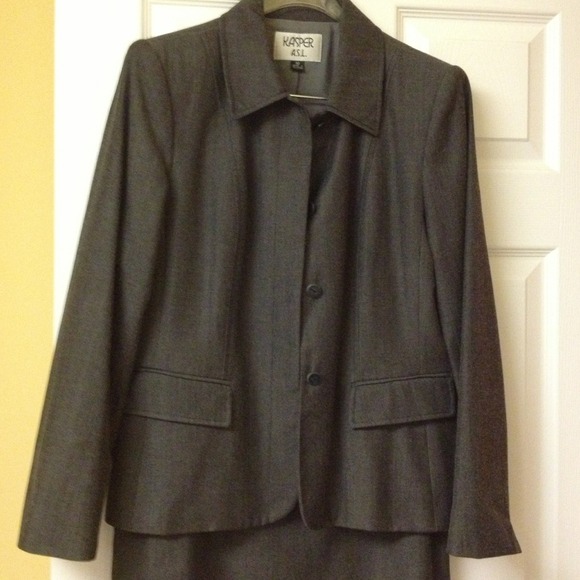 Dark Gray Suit
