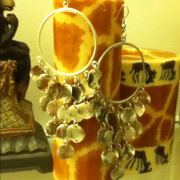big ass flashy earrings