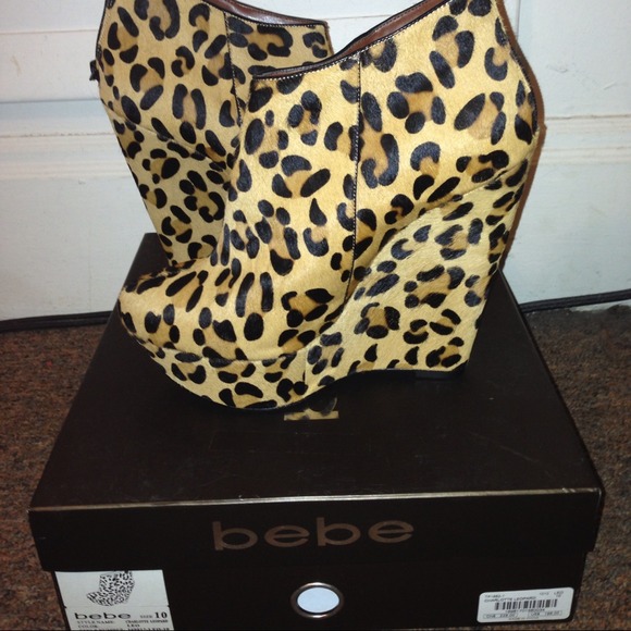 Leopard wedges - Picture 1 of 1