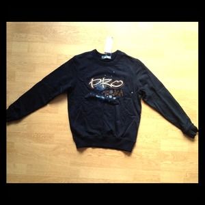 NWT giordano size XS black sweater