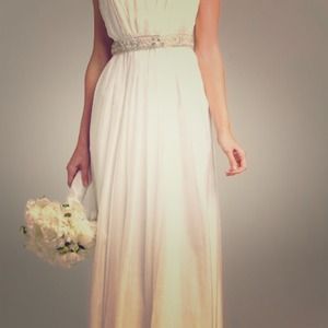 *REDUCED* ABS by Allen Schwartz Ivory Silk Chiffon