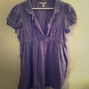 Purple tunic shirt