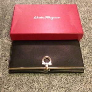 **SOLD** Authentic Ferragamo Continental Wallet