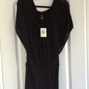 Guess M crochet dress.