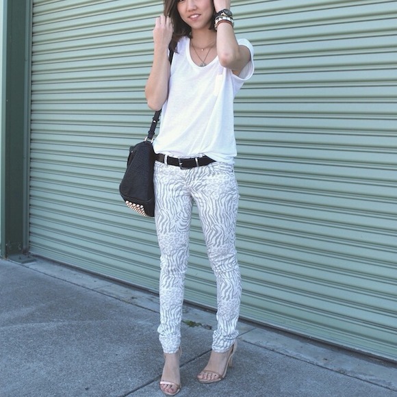 Zebra printed jeans - Picture 2 of 3