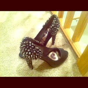 Sam Edelman Black Lorissa Studded Pump!!!