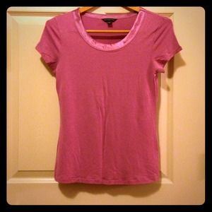 Banana republic silk collar shirt