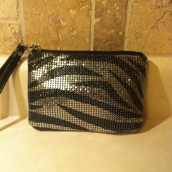 Express sequin wristlet