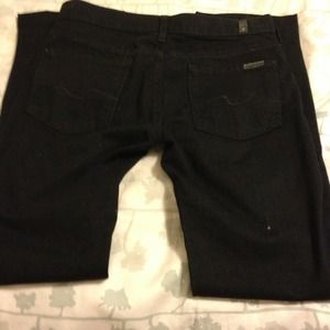Black 7 for all mankind jeans ❌(RESERVED)❌