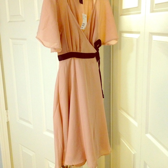 H&M summer dress, nude color