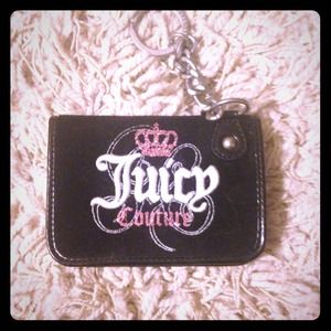 Juicy Couture keychain wallet